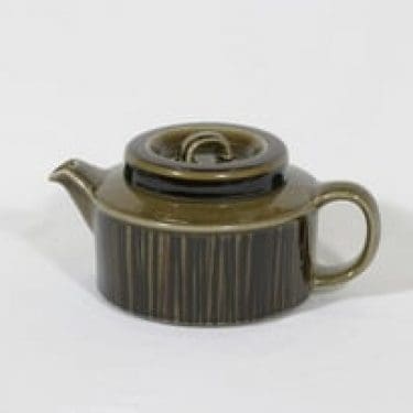 Arabia Kosmos teekaadin, 1.35 l, suunnittelija Gunvor Olin-Grönqvist, 1.35 l, puhalluskoriste, retro