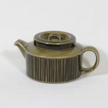 Arabia Kosmos teekaadin, 1.35 l, suunnittelija Gunvor Olin-Grönqvist, 1.35 l, puhalluskoriste, retro