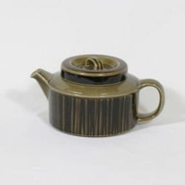 Arabia Kosmos teekaadin, 1.35 l, suunnittelija Gunvor Olin-Grönqvist, 1.35 l, puhalluskoriste, retro