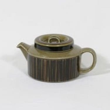 Arabia Kosmos teekaadin, 1.35 l, suunnittelija Gunvor Olin-Grönqvist, 1.35 l, puhalluskoriste, retro