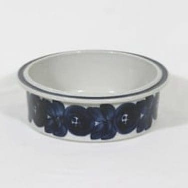 Arabia Anemone kulho, käsinmaalattu, suunnittelija Ulla Procope, käsinmaalattu, signeerattu