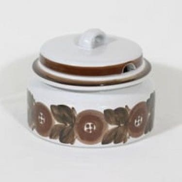 Arabia Rosmarin liemikulho, käsinmaalattu, suunnittelija Ulla Procope, käsinmaalattu, signeerattu