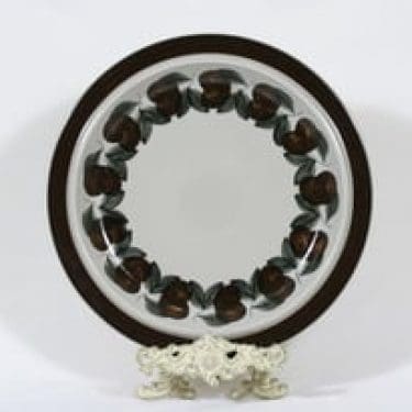 Arabia Ruija vati, käsinmaalattu, suunnittelija Raija Uosikkinen, käsinmaalattu, retro