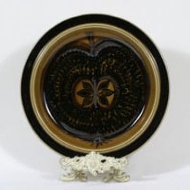 Arabia Fructus vati, käsinmaalattu, suunnittelija Gunvor Olin-Grönqvist, käsinmaalattu, signeerattu, retro