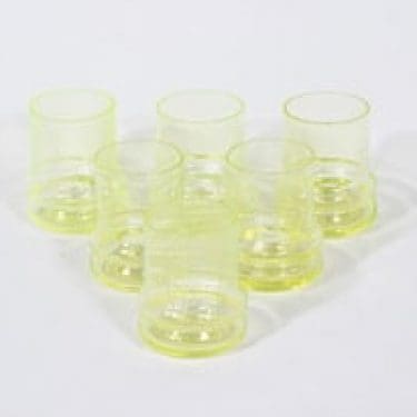 Riihimäen lasi Sulttaani lasit, 8 cl, 6 kpl, suunnittelija Nanny Still, 8 cl