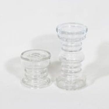 Riihimäen lasi Carmen kääntömaljakot, eri kokoja, 2 kpl, suunnittelija Tamara Aladin, eri kokoja