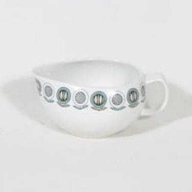 Arabia Olivia kastikekaadin, suunnittelija Raija Uosikkinen, serikuva, retro