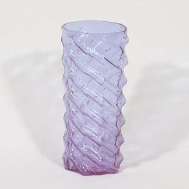 Nuutajärvi maljakko, lila, suunnittelija ,