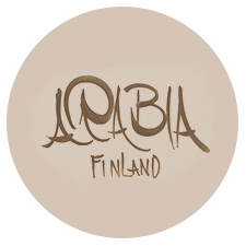 Arabian tehtaan käsinmaalattu leimamerkintä