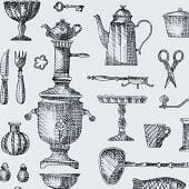 Arabia koristekuvio Antique