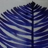 Arabia koristekuvio Sininen koriste 4