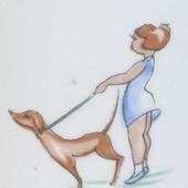 Arabia koristekuvio Åt en snäll gosse