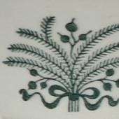 Arabia koristekuvio Vihreä lehvä