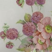 Arabia koristekuvio Vadelmankukka