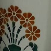 Arabia koristekuvio Keltakukka II