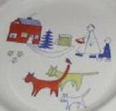 Arabia koristekuvio Touhu