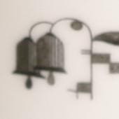 Arabia koristekuvio Hopeakello