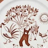 Arabia koristekuvio Kalapoika