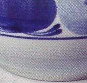 Arabia koristekuvio Blue Laurel