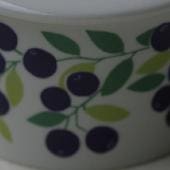 Arabia koristekuvio Pomona Mustikka