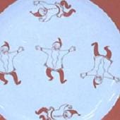 Arabia koristekuvio Tonttu