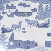 Arabia koristekuvio Joululautanen