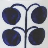 Arabia koristekuvio Sininen koriste 3