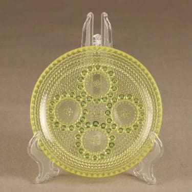 Riihimäen lasi Grapponia lautanen, pieni, 3 kpl, suunnittelija Nanny Still, pieni