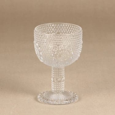 Riihimäen lasi Grapponia viinilasi, 15 cl, suunnittelija Nanny Still, 15 cl