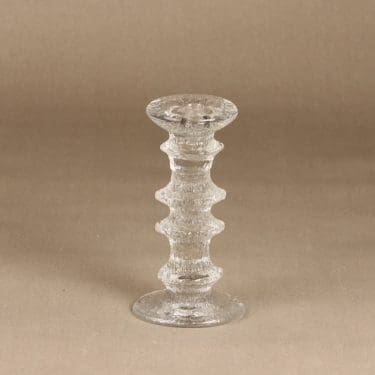 Iittala Festivo candlestick, 4 knots, designer Timo Sarpaneva, signed, 2