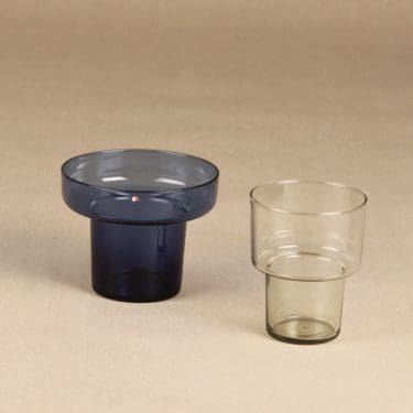 IIittala Viola maljakko, 2 kpl, suunnittelija Lisa Johansson-Pape, signeerattu