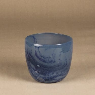 Nuutajärvi kulho, suunnittelija Oiva Toikka, signeerattu