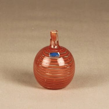 Nuutajärvi koristepullo, suunnittelija Oiva Toikka, filigraani