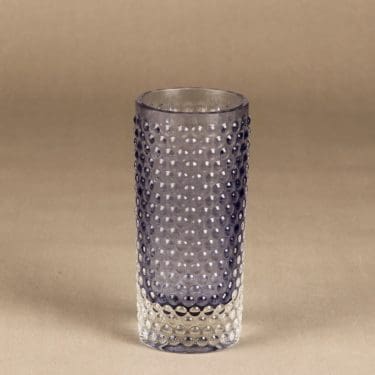 Nuutajärvi Näppylämaljakko maljakko, lila, suunnittelija Saara Hopea,