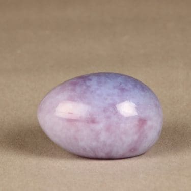 Nuutajärvi muna, Muna, suunnittelija Oiva Toikka, Muna, signeerattu