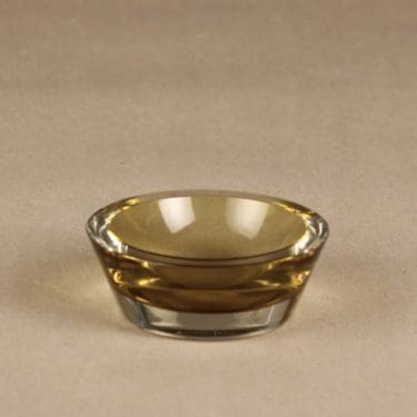 Nuutajärvi taidelasi, pieni, suunnittelija Saara Hopea, pieni, signeerattu