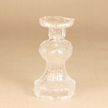 Riihimäen lasi Fenomena maljakko, kirkas, suunnittelija Nanny Still, retro