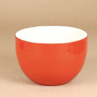 Finel kulho, punainen, suunnittelija Kaj Franck,