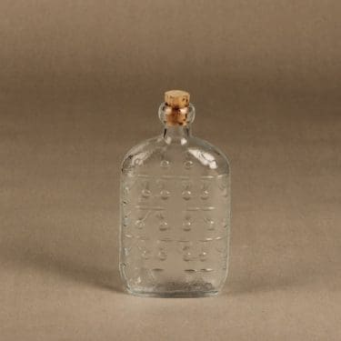 Riihimäen Lasi Kirsi pullo, 25 cl, suunnittelija Nanny Still, 25 cl