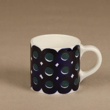 Arabia Haarikka muki, 40 cl, suunnittelija Gunvor Olin-Gronqvist, 40 cl, käsinmaalattu, signeerattu