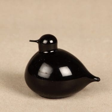 Nuutajärvi koristelintu, Pulmu, tilaustyö, suunnittelija Oiva Toikka, Pulmu, tilaustyö, signeerattu