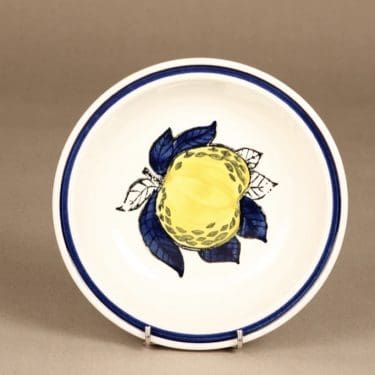 Arabia lautanen, syvä, suunnittelija , syvä, käsinmaalattu