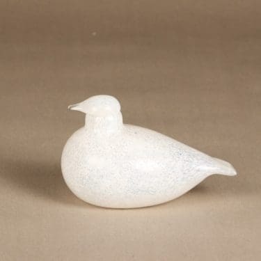 Nuutajärvi koristelintu, Yrityslintu Tapiola-yhtiölle, suunnittelija Oiva Toikka, Yrityslintu Tapiola-yhtiölle, signeerattu