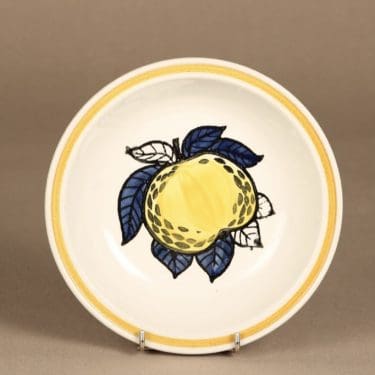 Arabia lautanen, syvä, suunnittelija , syvä, käsinmaalattu