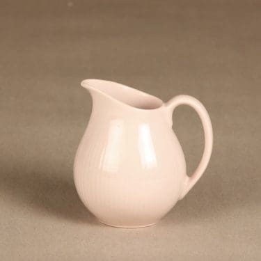 Arabia Sointu kermakko, rosa, suunnittelija Kaj Franck,