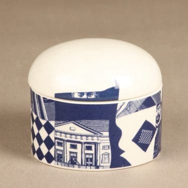 Arabia BK purnukka, tilaustyö, suunnittelija Heikki Orvola, tilaustyö, serikuva