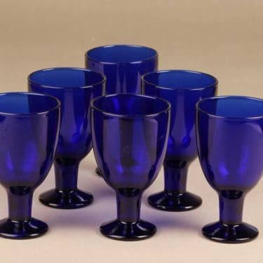 Iittala Verna lasit, 22 cl, 6 kpl, suunnittelija Kerttu Nurminen, 22 cl