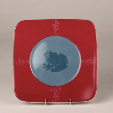 Arabia Flora vuosilautanen, 2008, suunnittelija Eeva Sivula, Pekka Toivanen, 2008, serikuva