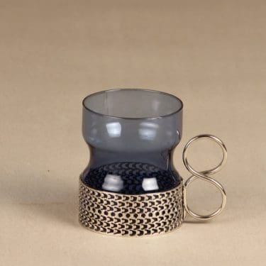 Iittala Tsaikka tea glasses, blue, designer Timo Sarpaneva, i-color