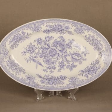 Arabia Fasaani tarjoiluvati, sininen, suunnittelija , kuparipainokoriste